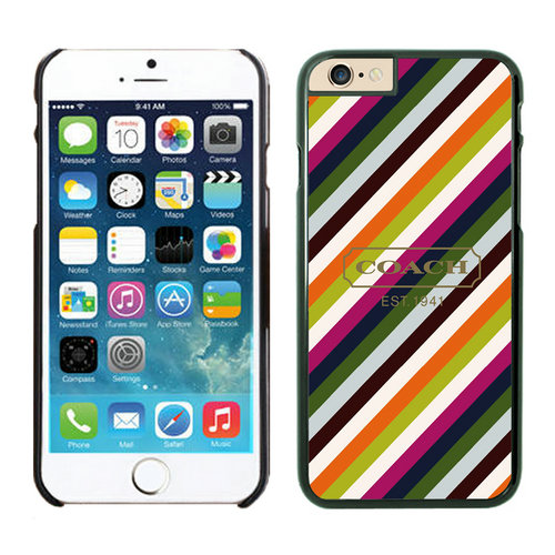 Coach Stripe Multicolor iPhone 6 Cases EYZ | Women